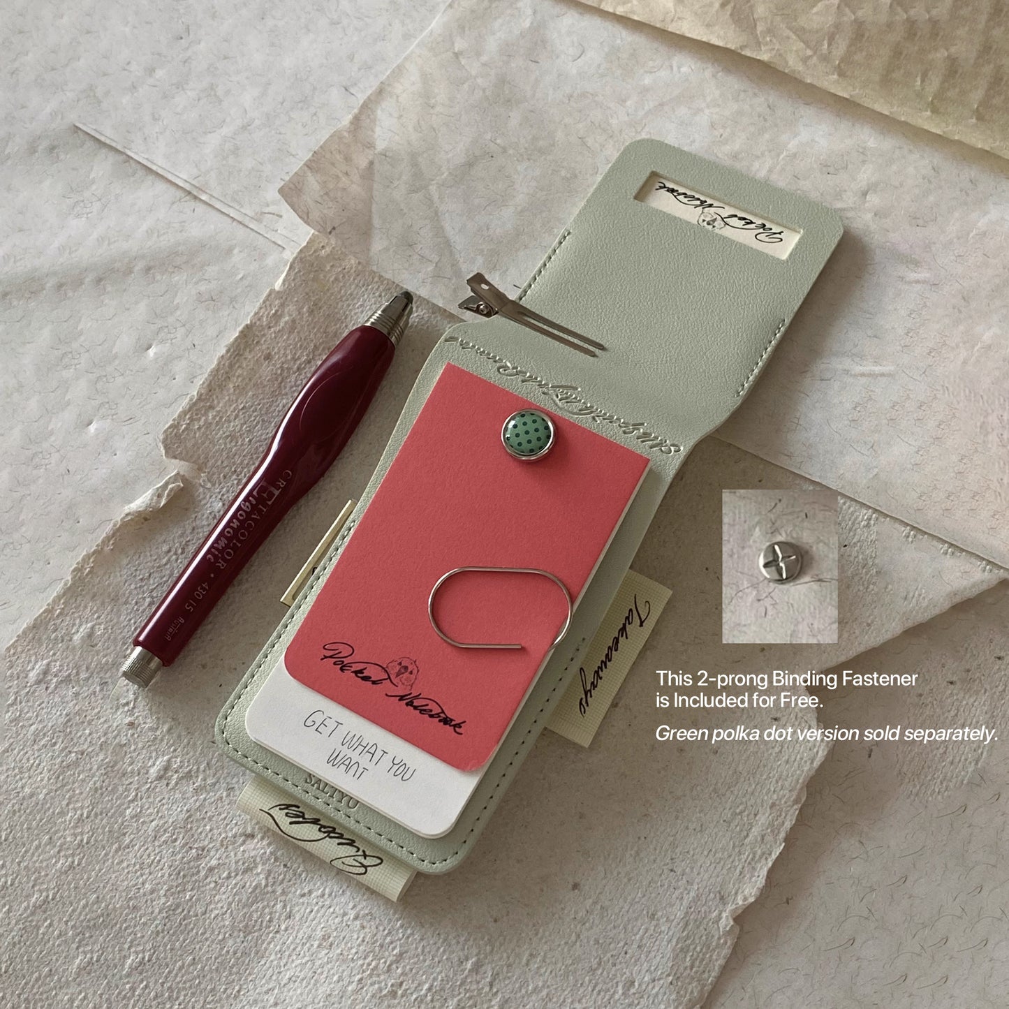 Pocket Archive｜ 16 Colors Available