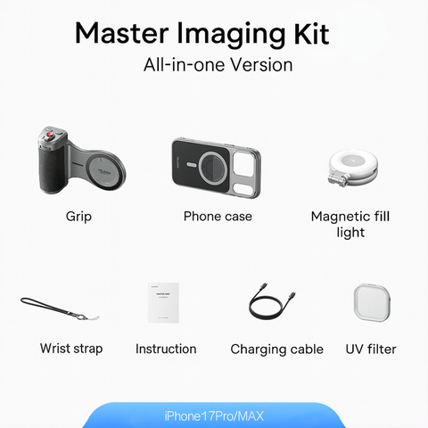 TELESIN Master Mobile Photography Kit for iPhone 17 Pro / Max