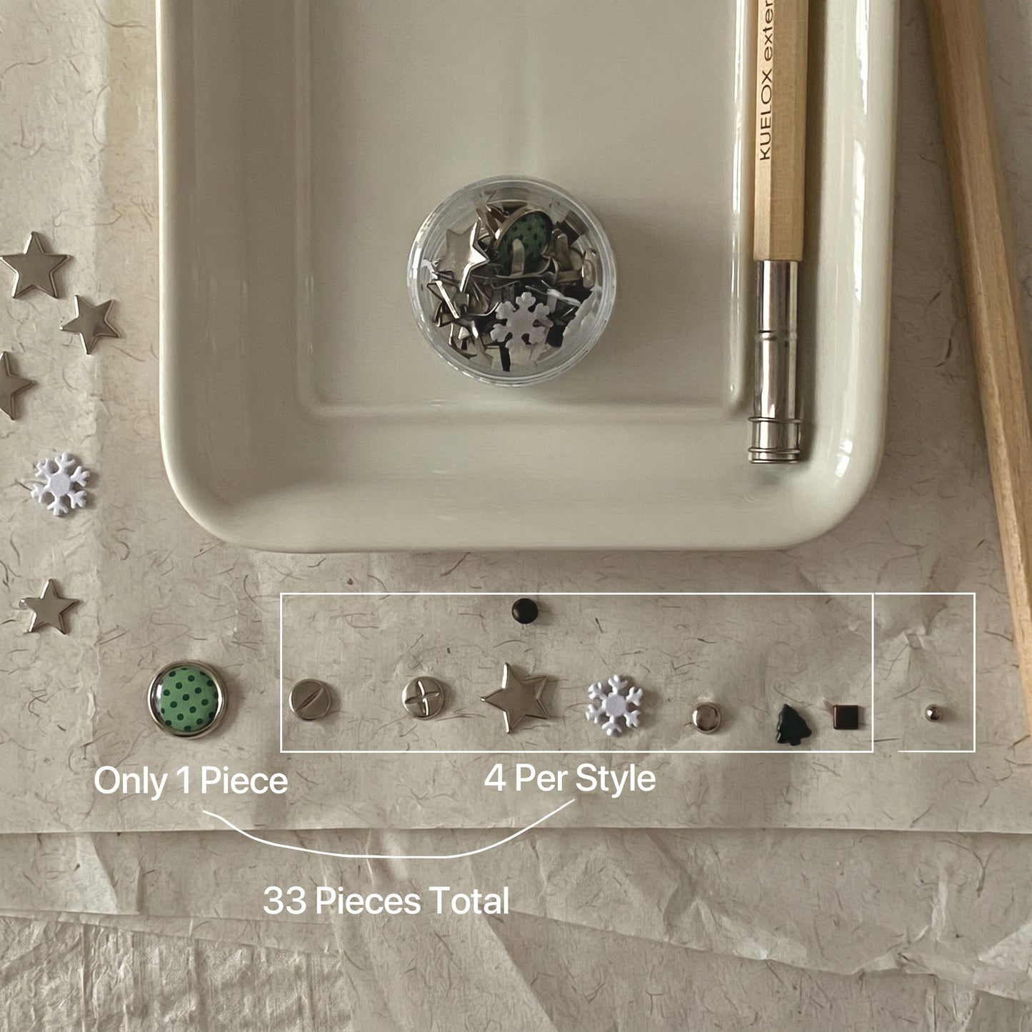 Decorative Split Pin Set