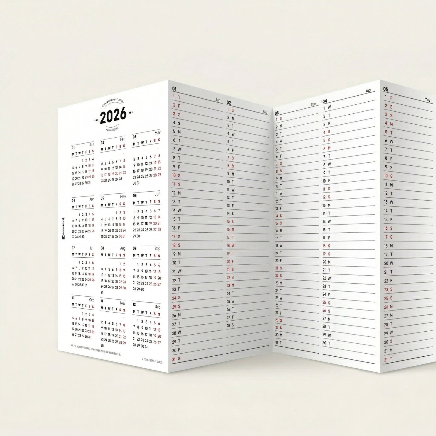 2026 Year Planner