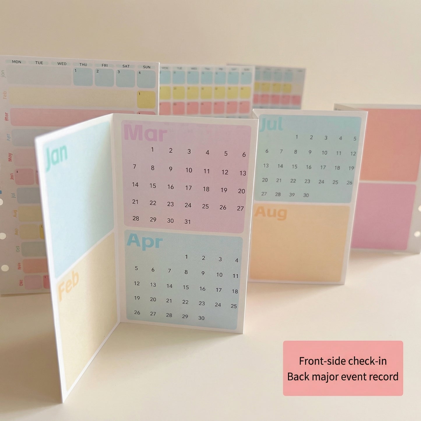 Accordion Yearly Tracker