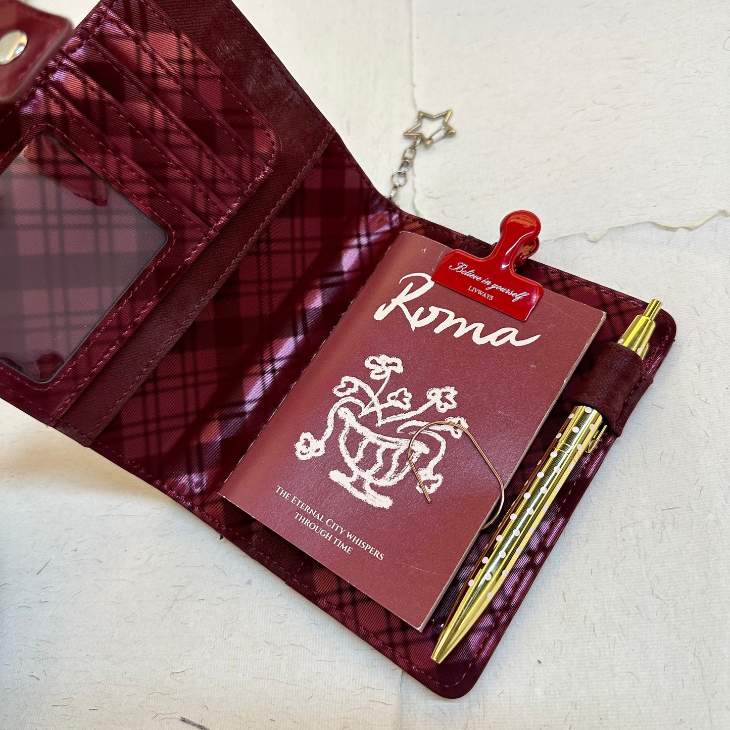 Burgundy Keepsake