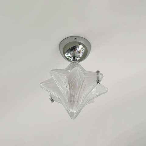 Vintage Murano Star Hallway Pendant & Ceiling Light