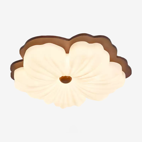 Wabi Sabi Walnut Mid Century Ceiling Light