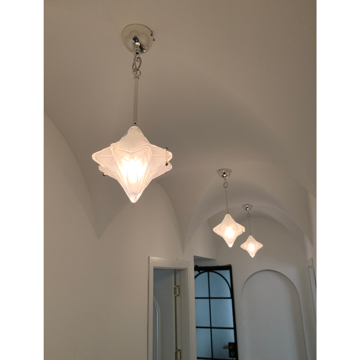 Vintage Murano Star Hallway Pendant & Ceiling Light