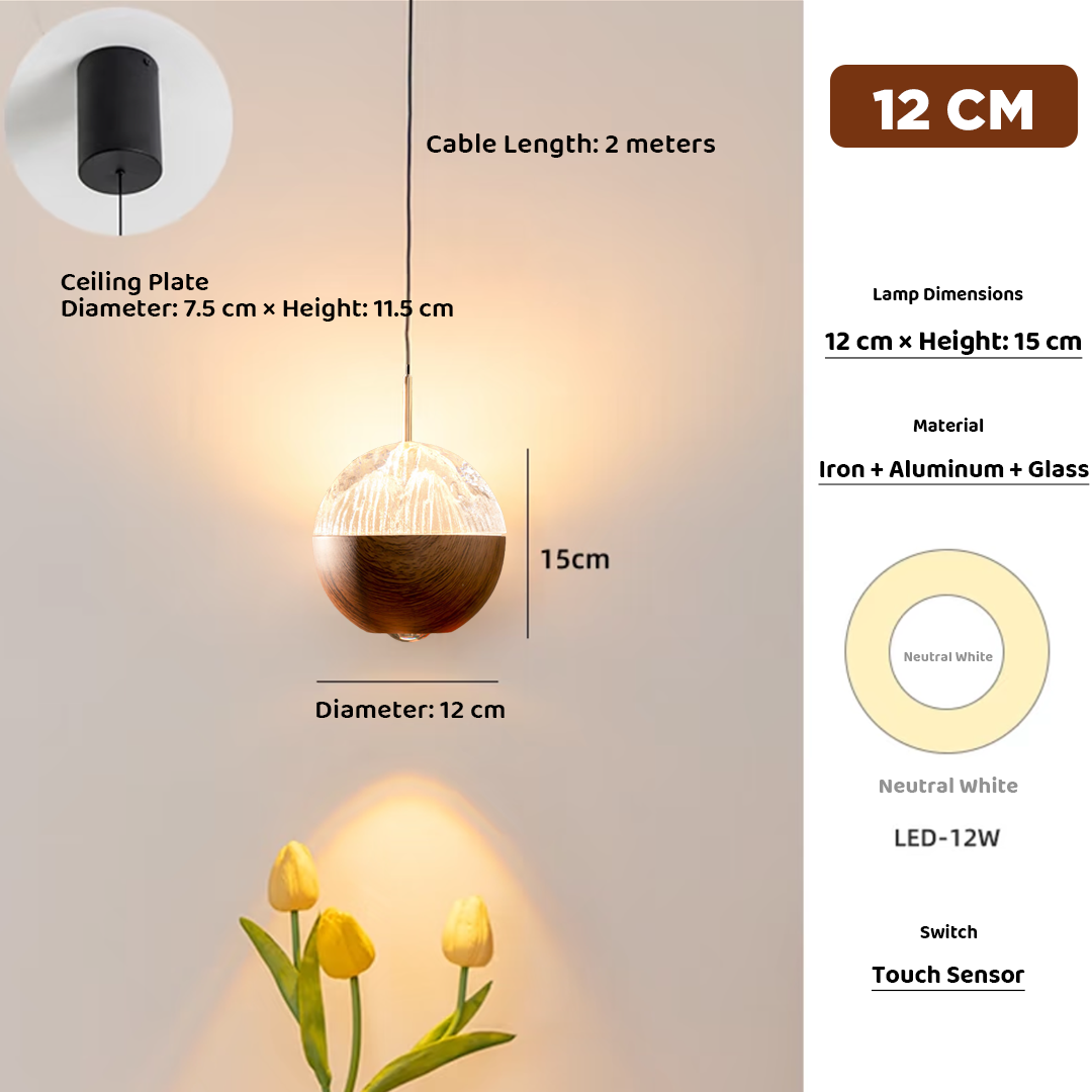 Modern Luxury Glacier Pendant Light