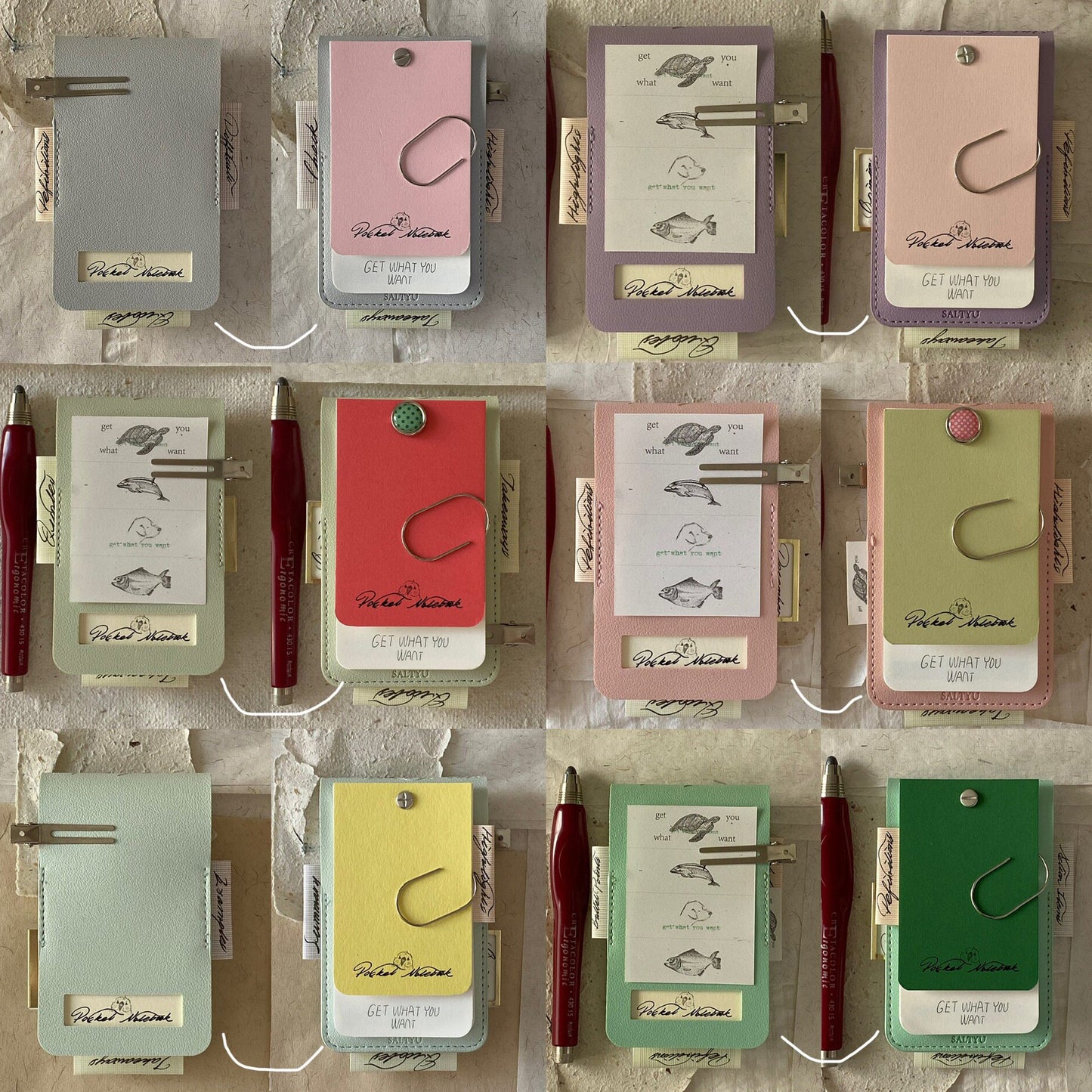 Pocket Archive｜ 16 Colors Available