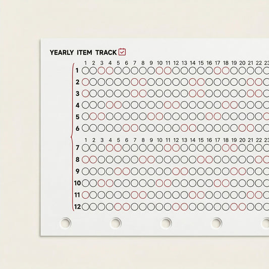 Yearly Tracker