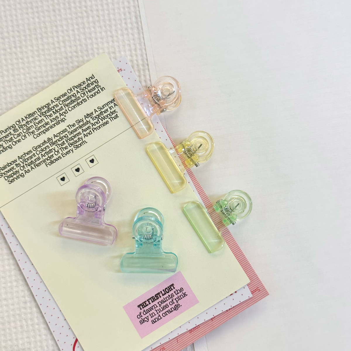 Pastel Little Things
