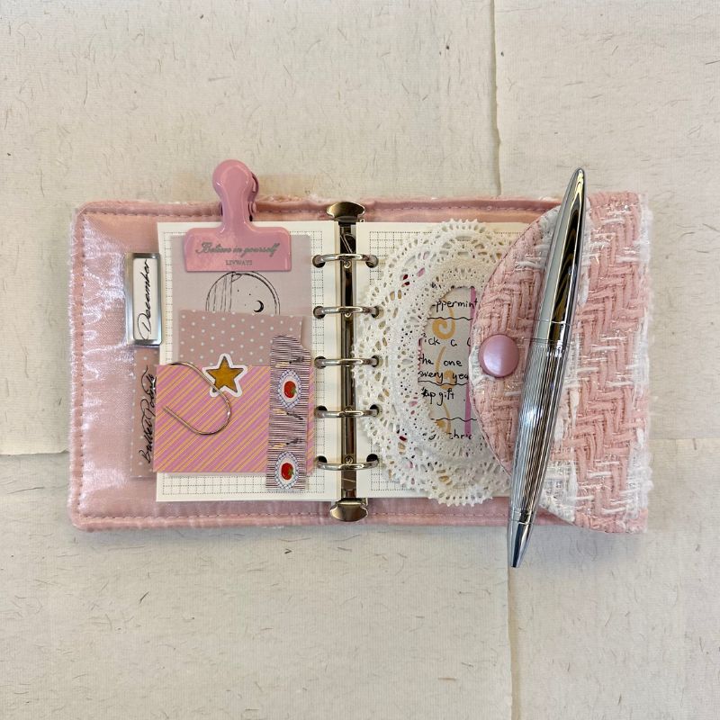 Blush Tweed Charm