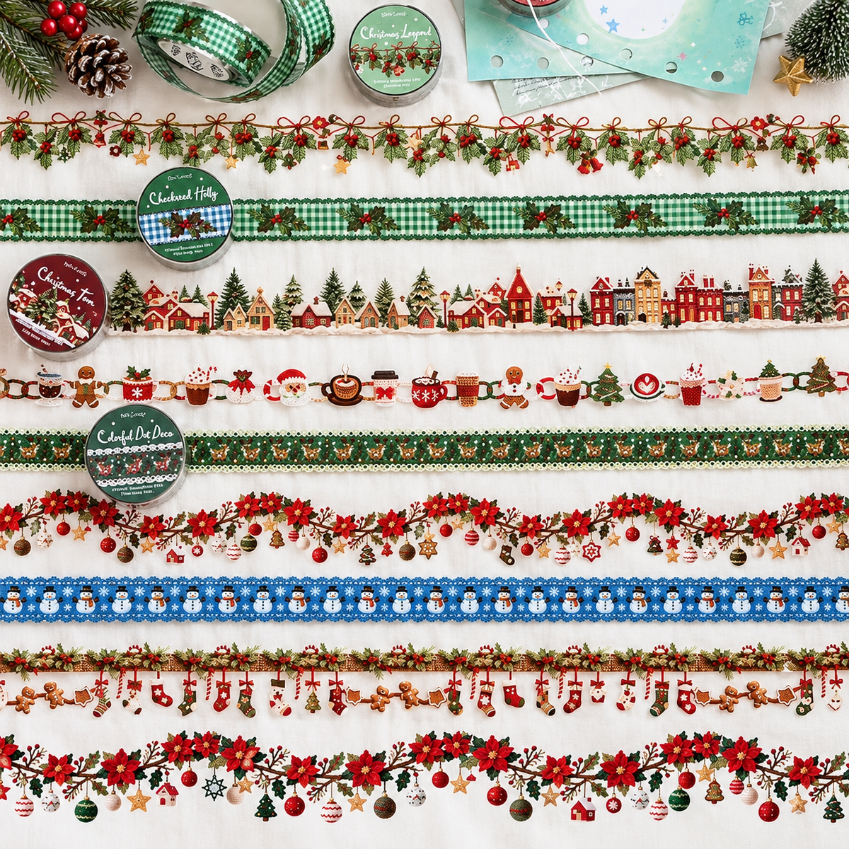 Christmas Crochet Lane
